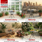 Oshowa Garden and Patio Cast Aluminium Bistro Table