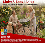 Oshowa Garden and Patio Cast Aluminium Bistro Table