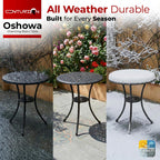 Oshowa Garden and Patio Cast Aluminium Bistro Table