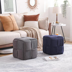 Ottoman Foot Rest Soft and Comfortable Square Corduroy