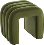 Arched Ottoman Foot Stool 45CM Height Upholstered Pouffe