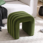 Arched Ottoman Foot Stool 45CM Height Upholstered Pouffe