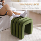 Arched Ottoman Foot Stool 45CM Height Upholstered Pouffe