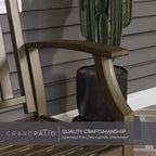 Outdoor Bench Garden with Anti-Rust Aluminium Steel Metal