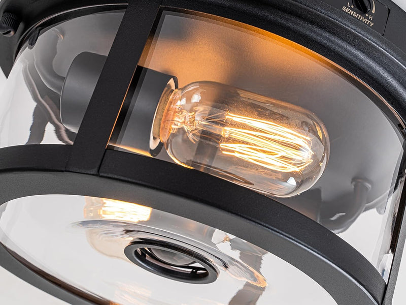 Outdoor Ceiling Lights with Motion Sensor Dusk Till