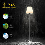 Outdoor Floor Lamp Solar Lamps for Patio Waterproof