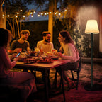 Outdoor Floor Lamp Solar Lamps for Patio Waterproof