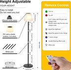 Outdoor Floor Lamp Solar Lamps for Patio Waterproof