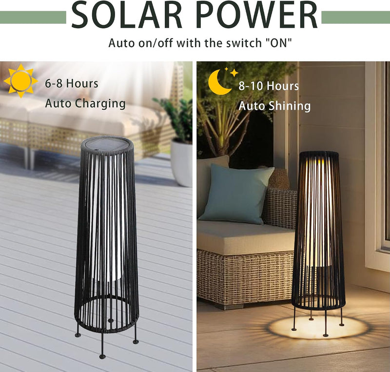 68CM H Outdoor Floor Lamp 2 Pcs