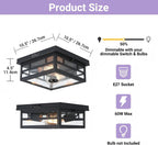 Outdoor Flush Mount Motion Sensor Ceiling Light Timeless