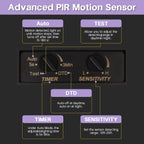 Outdoor Flush Mount Motion Sensor Ceiling Light Timeless