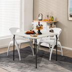 Outdoor Folding Table Fold-In-Half Utility Hdpe