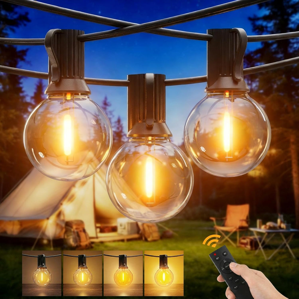 Outdoor Garden Lights Mains Powered 80FT 24m