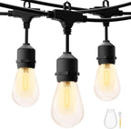 Outdoor Garden String Lights Mains Powered 100FT 30m