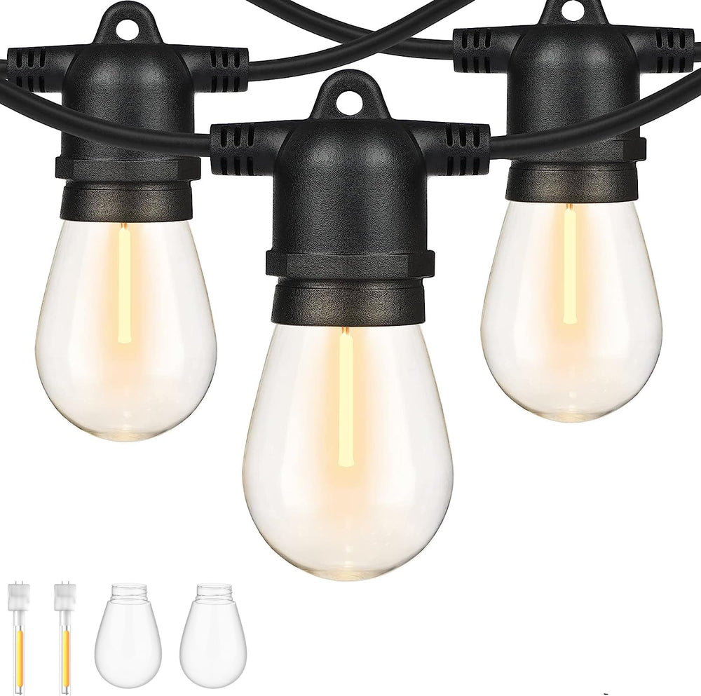 Outdoor Garden String Lights Mains Powered 100FT 30m