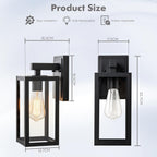 Outdoor Lantern Wall Lights E27 Porch Light