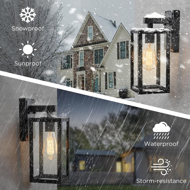 Outdoor Lantern Wall Lights E27 Porch Light