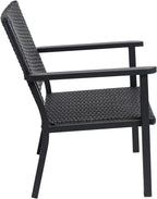 Outdoor Lounge Chair for Outside Patio Porch Metal