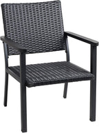 Outdoor Lounge Chair for Outside Patio Porch Metal