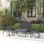 Outdoor Lounge Chair for Outside Patio Porch Metal