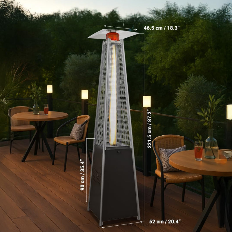 Outdoor Patio Gas Heater Garden Camp Bbq Parties
