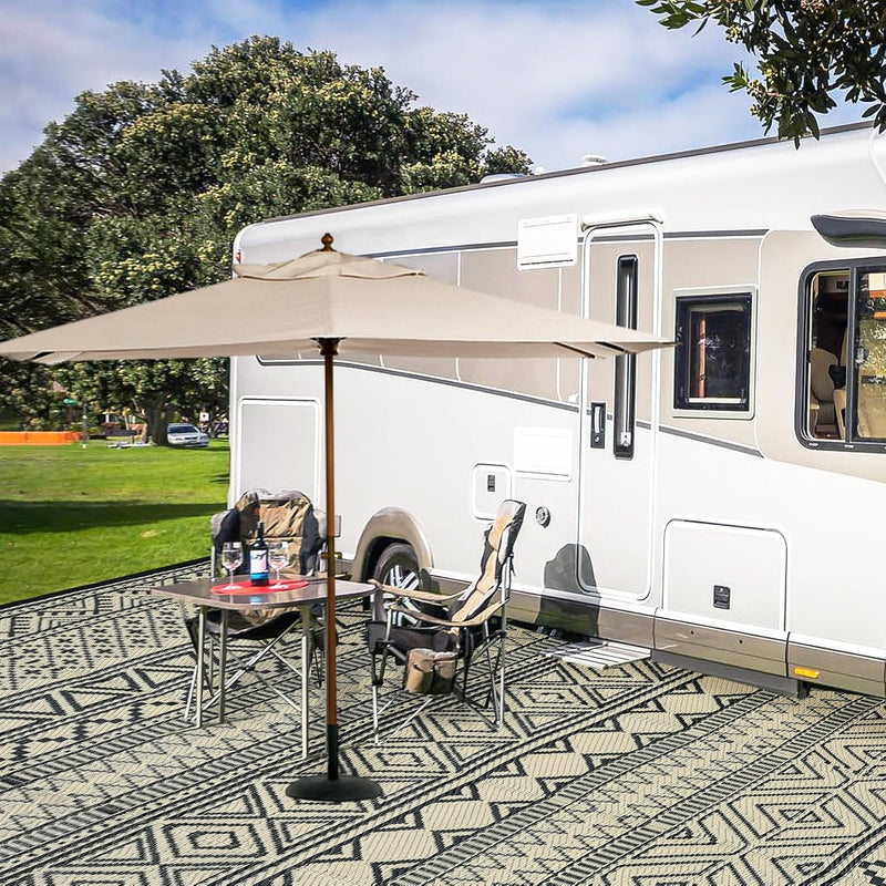 Outdoor Rug Waterproof Reversible