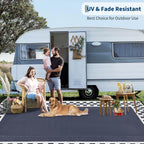 Outdoor Rug Waterproof Reversible