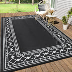 Outdoor Rug Waterproof Reversible