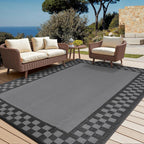 Outdoor Rug Waterproof Reversible