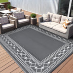 Outdoor Rug Waterproof Reversible