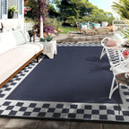 Outdoor Rug Waterproof Reversible