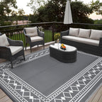 Outdoor Rug 180 X 270CM) Waterproof Reversible