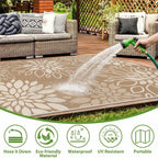Outdoor Rug 270 X 360CM Large Reversible