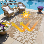 Outdoor Rug 270 X 360CM Large Reversible