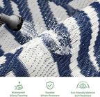 Outdoor Rug Extra Large Botanical Leaf Waterproof
