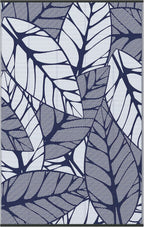 Outdoor Rug Extra Large Botanical Leaf Waterproof
