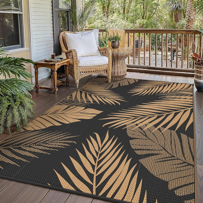 Outdoor Rug Waterproof Reversible Garden Carpet UV