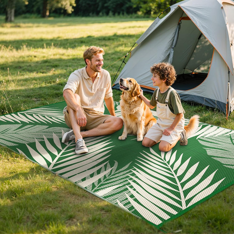 Outdoor Rug Waterproof Reversible Garden Carpet UV