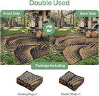 Outdoor Rug Extra Large Botanical Leaf Waterproof