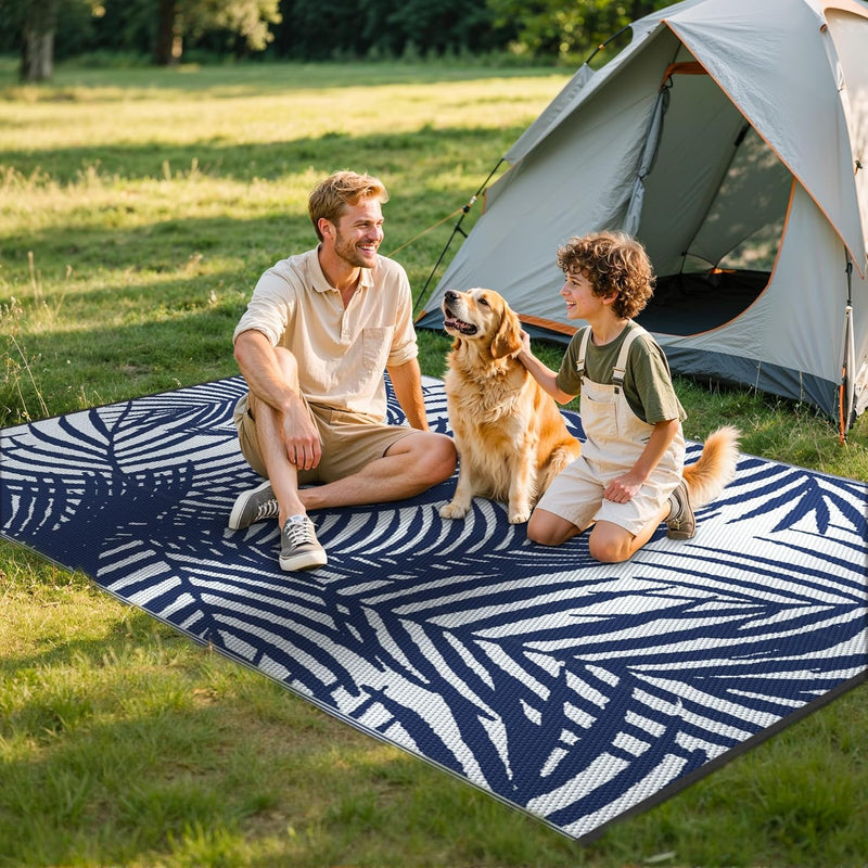 Outdoor Rug Waterproof Reversible Garden Carpet UV