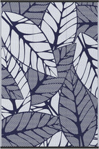 Outdoor Rug Extra Large Botanical Leaf Waterproof