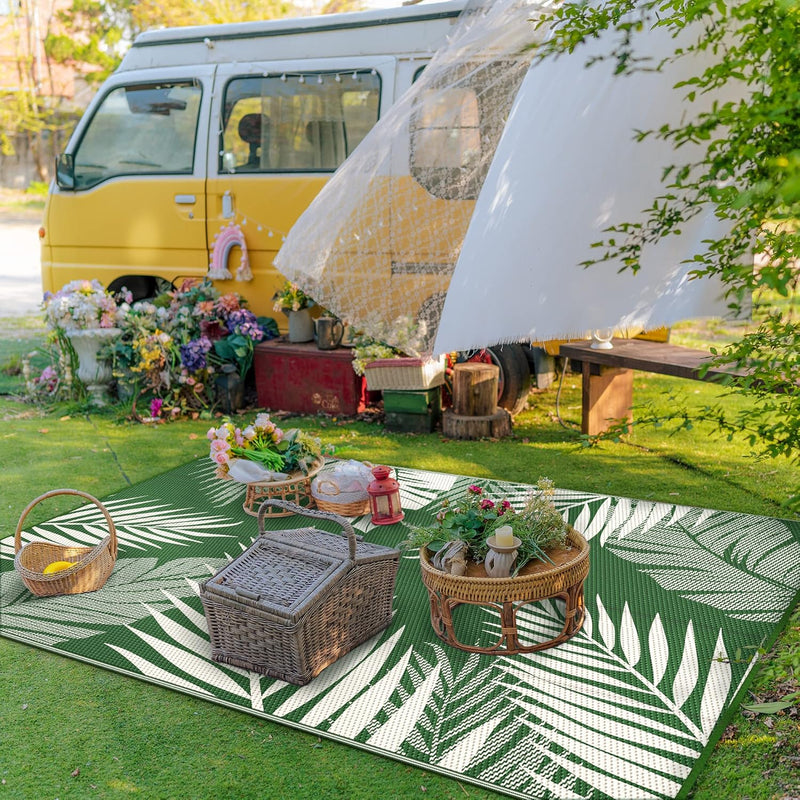 Outdoor Rug Waterproof Reversible Garden Carpet UV