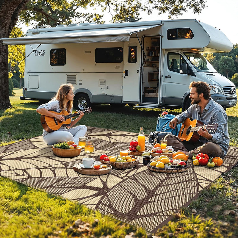 Outdoor Rug Waterproof Reversible Garden Carpet UV