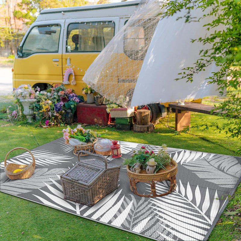 Outdoor Rug Waterproof Reversible Garden Carpet UV