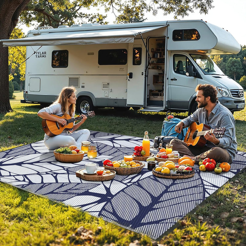 Outdoor Rug Waterproof Reversible Garden Carpet UV
