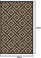 Outdoor Rug Extra Large Waterproof Reversible Garden