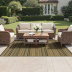 Outdoor Rug Extra Large Waterproof Reversible Garden