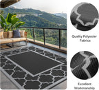 Outdoor Rug Extra Large Waterproof Reversible Garden