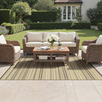Outdoor Rug Extra Large Waterproof Reversible Garden