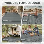 Outdoor Rug Extra Large Waterproof Reversible Garden